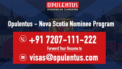 Opulentus - Nova Scotia Nominee Program