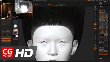 Zbrush Tutorial HD Pixologic Zbrush Siggraph 2012 - Part2 | CGMeetup