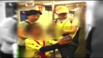 Niño en China golpea a su abuela en publico mientras los testigos se limitan a sonreír