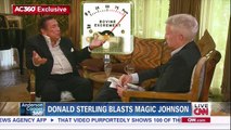 Donald Sterling esta cavando su propia tumba y sigue hablando de racismo en entrevista con CNN