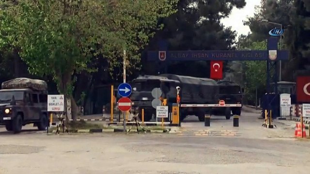 EFES-2018 Birleşik Müşterek Fiili Atışlı Tatbikatına katılacak birlikler bölgeye intikal ediyor