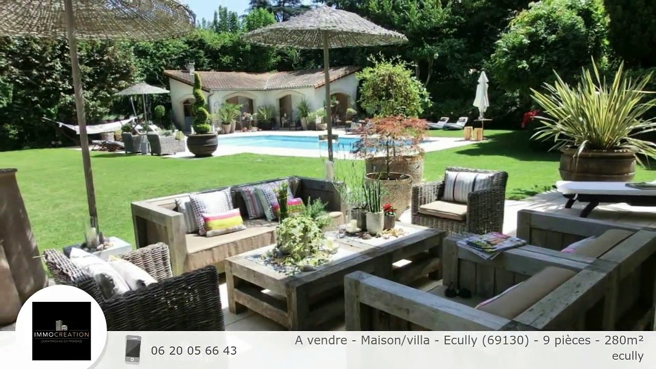 A vendre - Maison/villa - Ecully (69130) - 9 pièces - 280m²