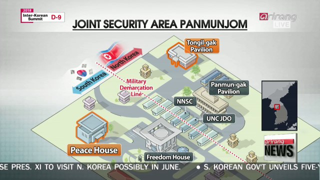 Two Koreas hold second working-level talks on inter-Korean summit