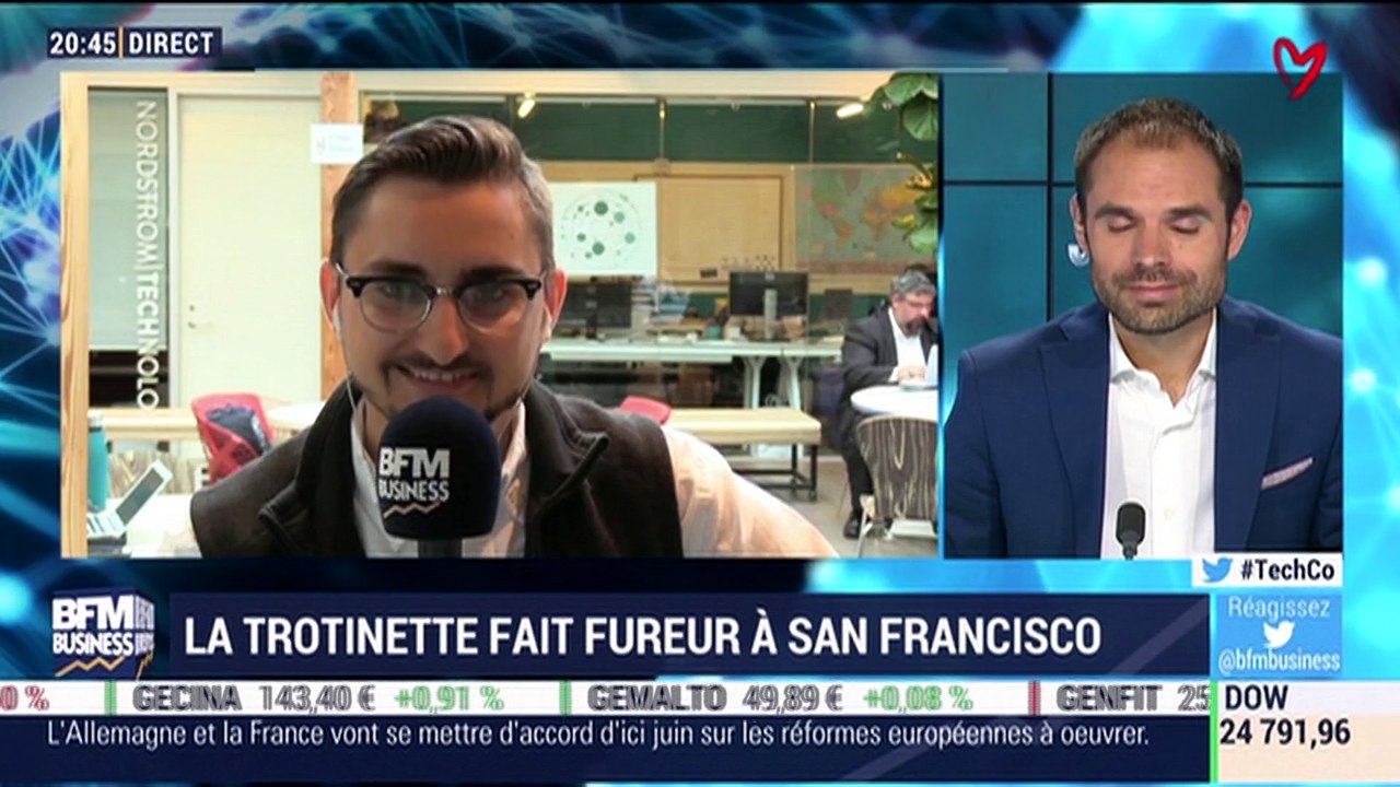 Start-up & Co: La trottinette électrique fait fureur à San Francisco - 17/04
