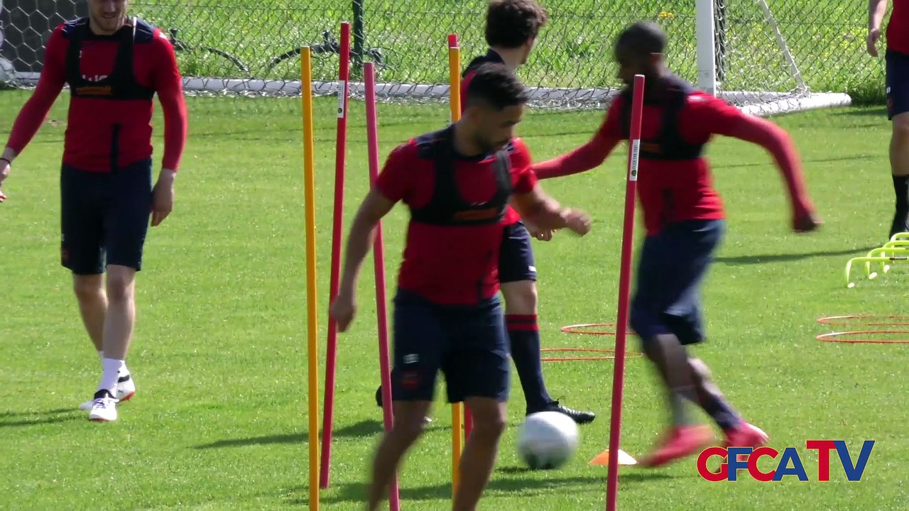 InsideGFCA - l'entrainement de ce 16 avril 2018 en vidéo
