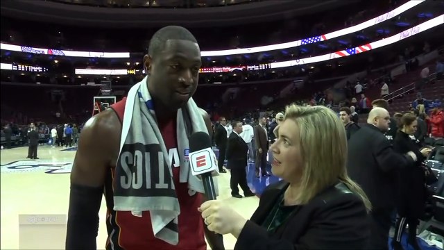 Dwyane Wade: 'Thank Kevin Hart' for my performance vs. 76ers | SportsCenter | ESPN