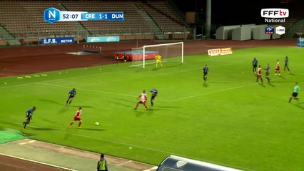 Carton Rouge pour T. MARTIN suite à un deuxième jaune.