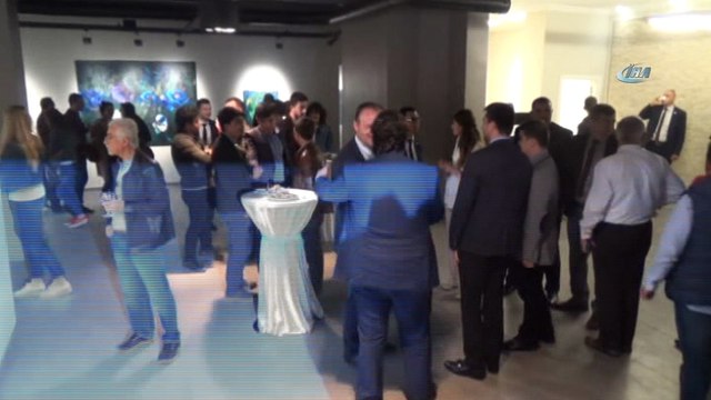 MEDAŞ Sanat Galerisinde karma resim sergisi açıldı