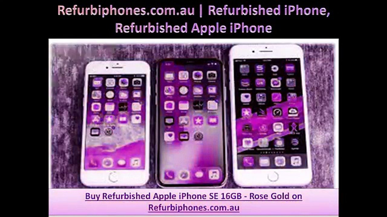 Refurbiphones.com.au | Refurbished iPhone, Refurbished Apple iPhone