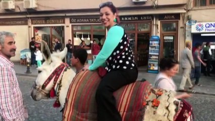 Mardin’de kadrolu eşekler ve atlar da turizm hizmetinde