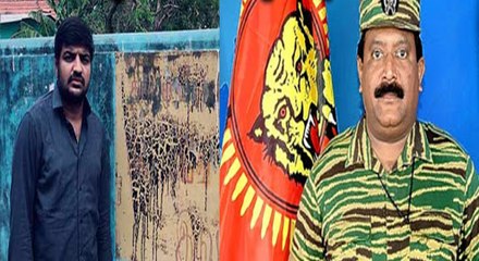 விடுதலைப் புலிகள்  தலைவர் பிரபாகரன் இல்லம் முன் புகைப்படம் எடுத்த நடிகர் சதிஷ்- வீடியோ