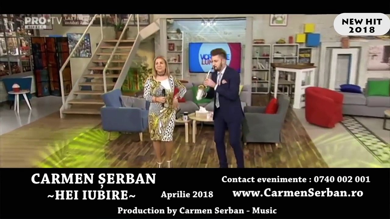 Carmen Serban ® & Mihail Titoiu - HEI IUBIRE, IUBIREA MEA  -  New Hit Aprilie 2018