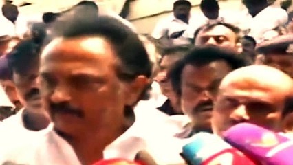பதவி விலகும் வரை போராட்ட்ம் M K Stalin Press meet