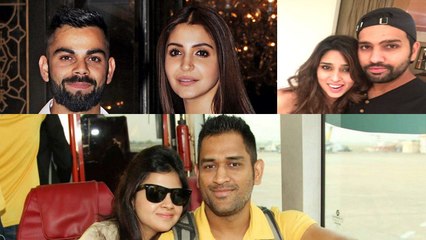 IPL 2018: MS Dhoni, Virat Kohli, others on field VS Sakshi, Anushka in Pavilion | वनइंडिया हिंदी