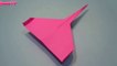 How to Make an Easy Paper Jet Airplane That Flies Far - Starfighter Jet Plane