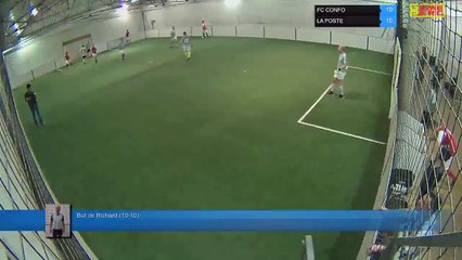 But de Richard (10-10) - FC CONFO Vs LA POSTE - 17/04/18 20:00 - LIGUE 3 - Poitiers Game Parc