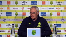 Claudio Ranieri avant FC Nantes - Rennes