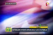 Comas: ciudadano extranjero ataca e intenta sacarle los ojos a su pareja