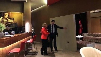 Lulzim Basha takon Mogherinin në Rinas