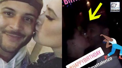 Nargis Fakhri Kissed American Director Matt Alonzo On His Birthday