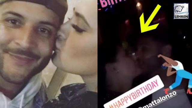 Nargis Fakhri Kissed American Director Matt Alonzo On His Birthday