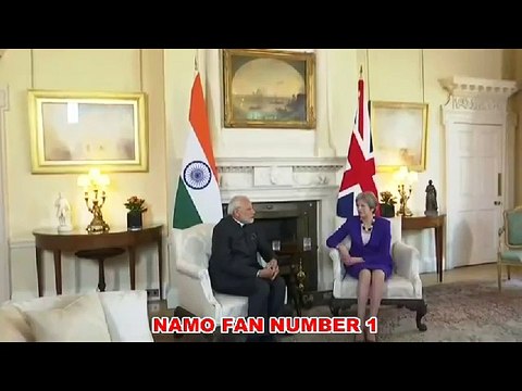 PM Narendra Modi meets UK Prime Minister Theresa May,हिंदू धर्म के बारे में बताया