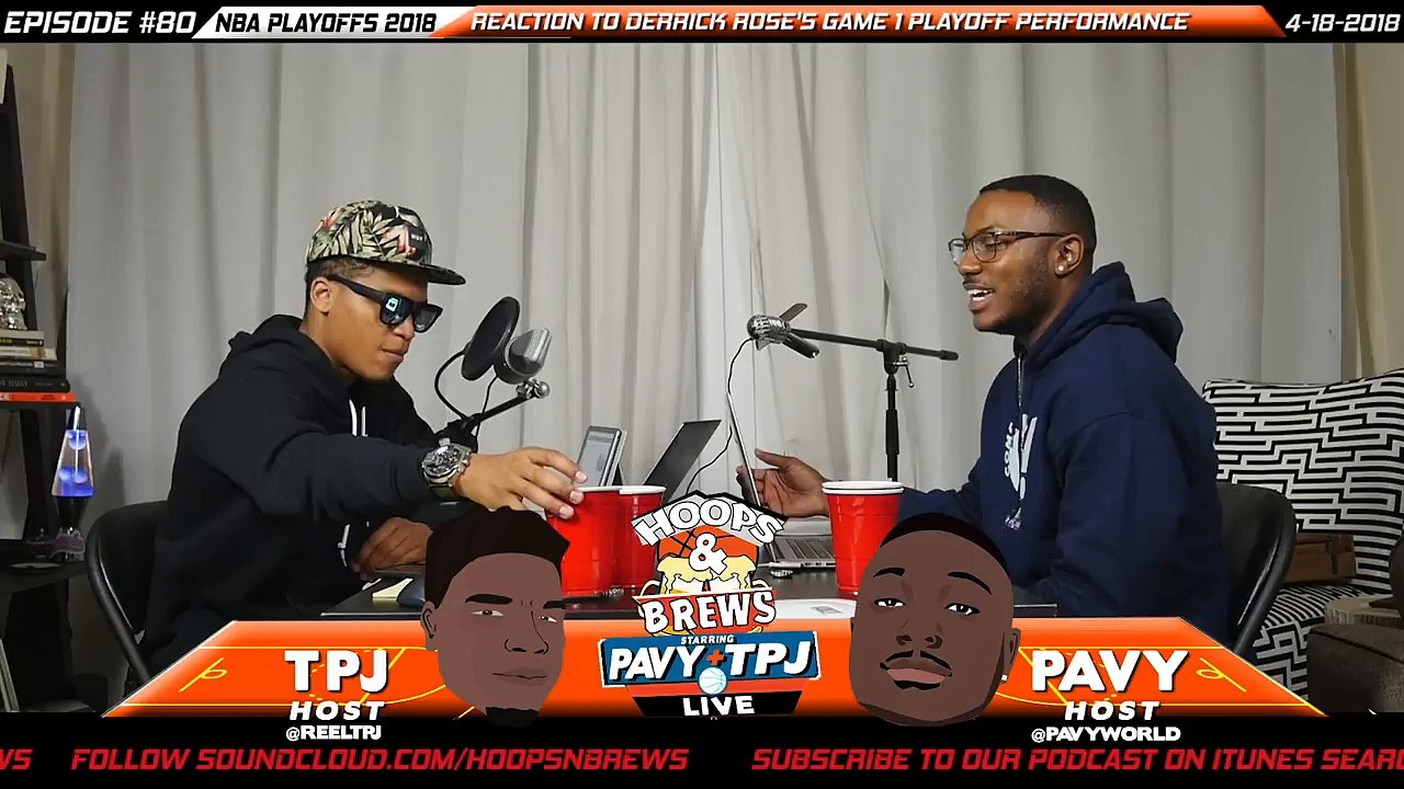 Derrick Rose Game 1 Playoff Performance - Hoops N Brews