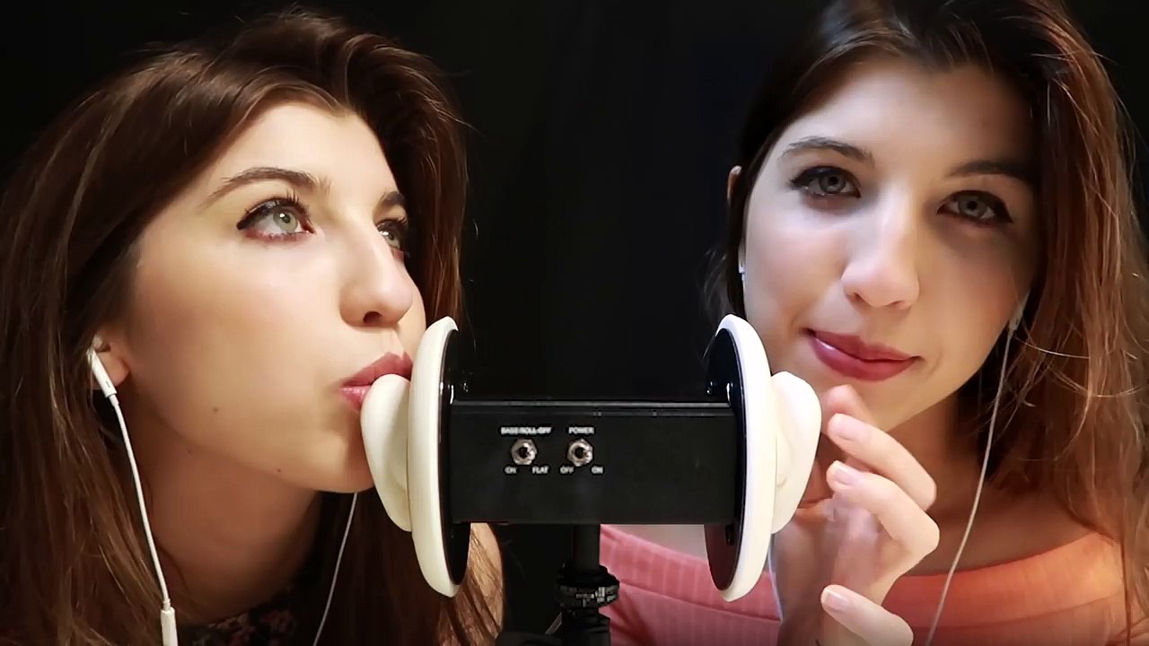 ASMR 500K TWIN EAR EATING CELEBRATION ~