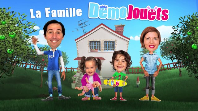 CHASSE AUX SURPRISES dans LA NEIGE ❄️ - Un CHALLENGE FUN - La Famille Démo Jouets