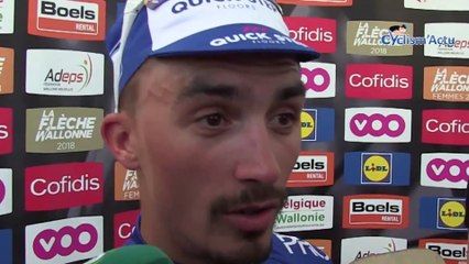 Flèche Wallone 2018 - Julian Alaphilippe : "Ça fait longtemps que je cours après une grande victoire"