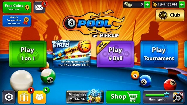 BEGINNER CUE CHALLANGE IN BERLIN PLATZ - GAMEPLAY - BERLIN PLATZ - COINS - Miniclip 8 Ball Pool