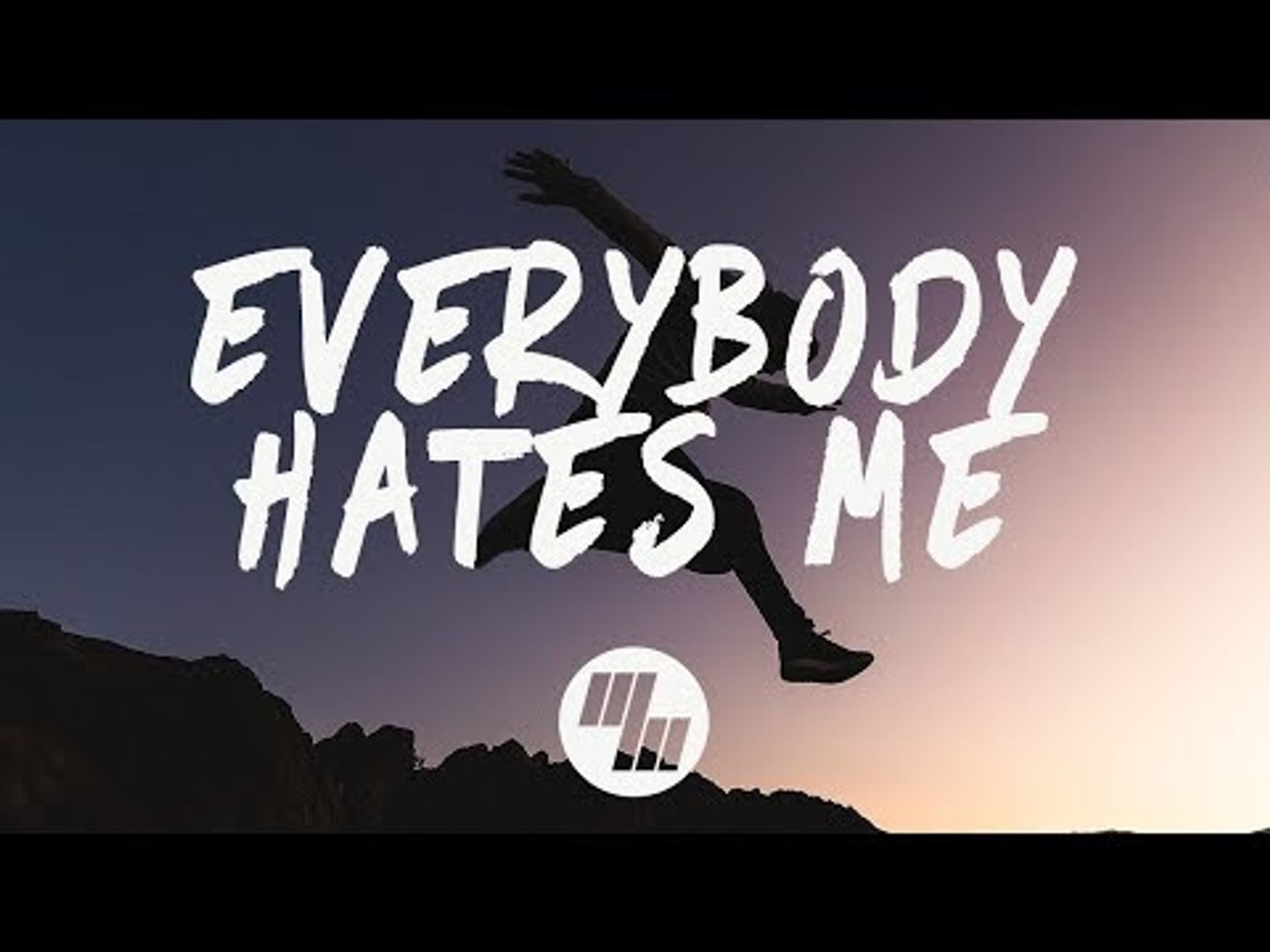 The Chainsmokers Everybody Hates Me Lyrics Lyric Video James Carter X Nlsn Remix