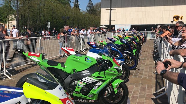 24 H moto, les bolides en centre-ville