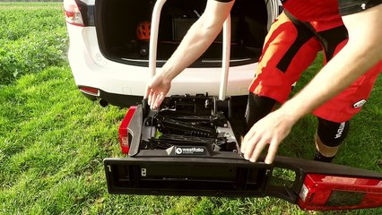 Fahrradträger Westfalia BikeLander LED - BC80 | Montage auf Anhängerkupplung | Leo Kast