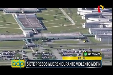 Tải video: EEUU: 7 reos muertos, 17 heridos deja pelea dentro de cárcel en Carolina del Sur