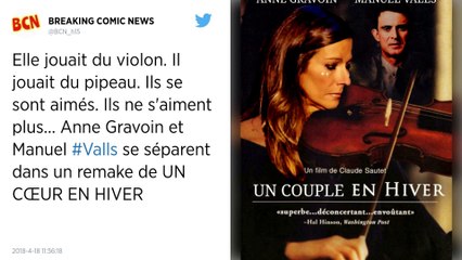 Manuel Valls annonce sa séparation avec son épouse Anne Gravoin