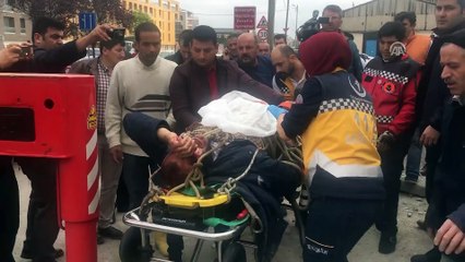 Sancaktepe'de iş kazası: 1 yaralı - İSTANBUL