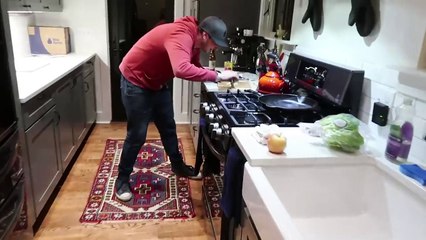 Rob cooks my favorite meal? (First time cooking in MY BRAND NEW KITCHEN) *EMOTIONAL*