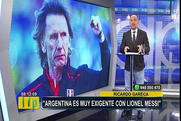 Gareca sobre el Mundial: “Creemos que podemos hacer un buen papel”