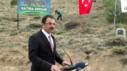 Bayburt'ta şehitler için hatıra ormanı oluşturuldu