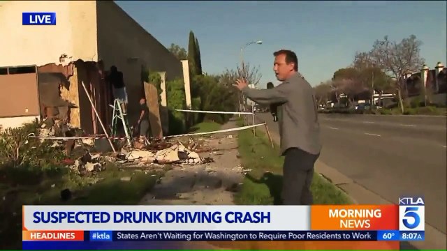 Driver Allegedly High on PCP Hits 2 Vehicles in Wrong-Way Crash, Then Smashes Into Restaurant