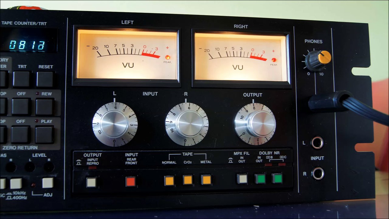 tascam 122 mkii  tapedeck part1