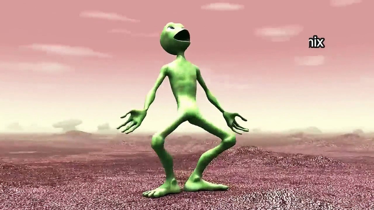 Funny Alien Remix Dance 2018