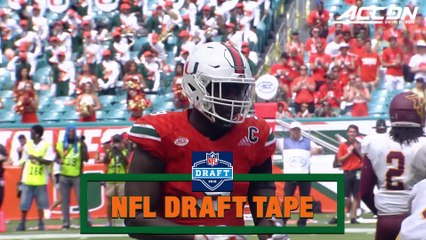Chad Thomas NFL Draft Tape: Miami DE