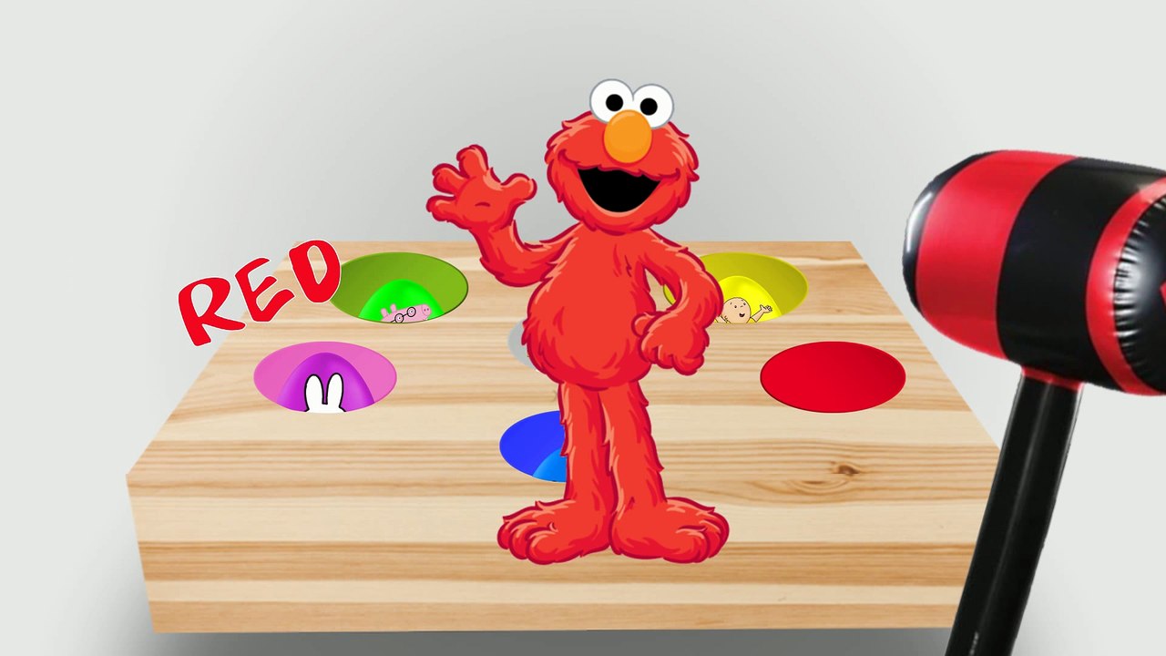 Peppa Pig, Bumba, Nijntje, Maya, Thomas, Elmo Ik leer Engelse kleuren met