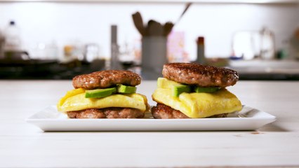 Keto Sausage Breakfast Sandwiches Are Perfect For Brunch