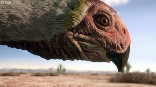 Oviraptorid fights to protect nest | Planet Dinosaur | BBC