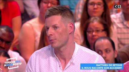 Matthieu Delormeau raconte son accident de scooter