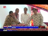 Keakraban Jokowi dan Ketum Golkar di IIMS 2018