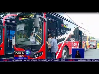 Скачать видео: Warga Surabaya Memiliki Primadona Bus Baru -NET12